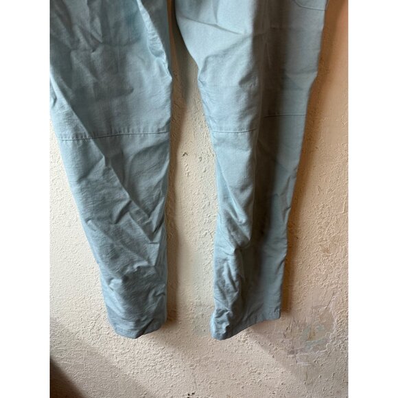 Outdoor Sports Light Blue Cargo Pants With Elastic Waist Button Pockets Size XL - Picture 9 of 10